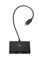 HP USB-C to USB-A Hub USB 3.2 Gen 1 (3.1 Gen 1) Type-C Sort