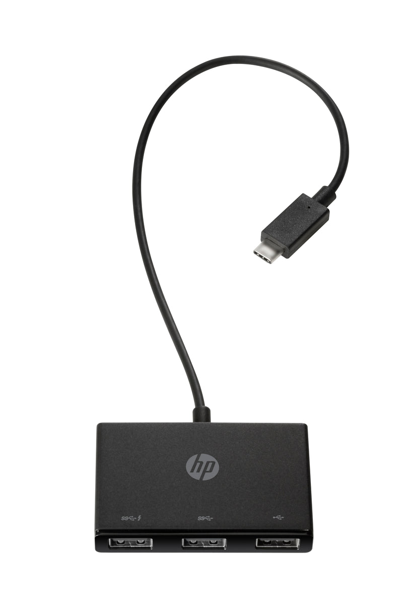 HP USB-C to USB-A Hub USB 3.2 Gen 1 (3.1 Gen 1) Type-C Sort