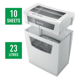 Leitz IQ Home Office P-4 papirmakulator Delvist makulering 58 dB 22 cm Hvid
