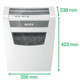 Leitz IQ Home Office P-4 papirmakulator Delvist makulering 58 dB 22 cm Hvid