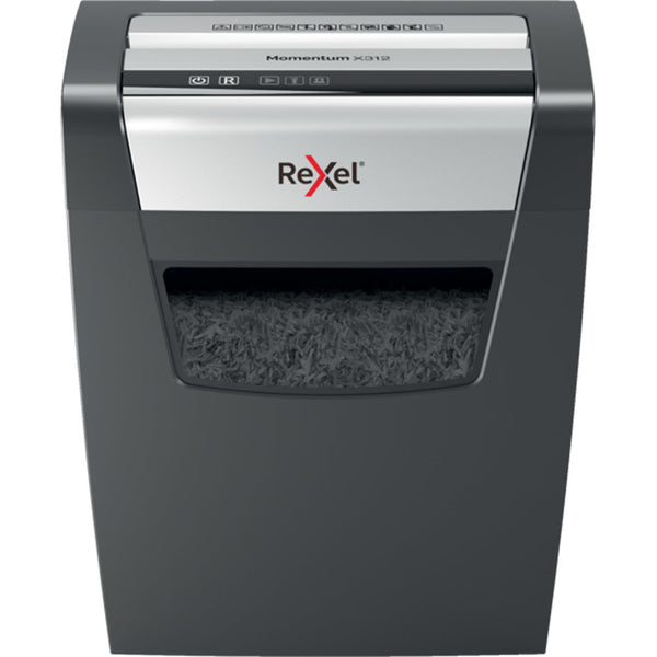 Rexel Momentum X410 papirmakulator Delvist makulering 62 dB Sort, Grå