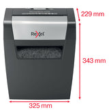 Rexel Momentum X406 papirmakulator Delvist makulering 70 dB Blå, Grå