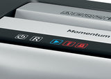 Rexel Momentum X406 papirmakulator Delvist makulering 70 dB Blå, Grå