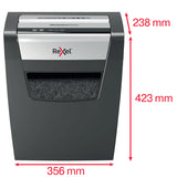 Rexel Momentum X410 papirmakulator Delvist makulering 62 dB Sort, Grå