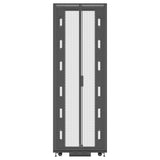 Vertiv VR3157 stativ 48U Fritstående reol Sort, Transparent