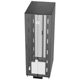 Vertiv VR3157 stativ 48U Fritstående reol Sort, Transparent