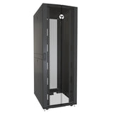 Vertiv VR3157 stativ 48U Fritstående reol Sort, Transparent