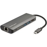 StarTech.com DKT30CSDHPD3 dockingstation Ledningsført USB 3.2 Gen 1 (3.1 Gen 1) Type-C Sort, Grå