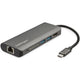 StarTech.com DKT30CSDHPD3 dockingstation Ledningsført USB 3.2 Gen 1 (3.1 Gen 1) Type-C Sort, Grå