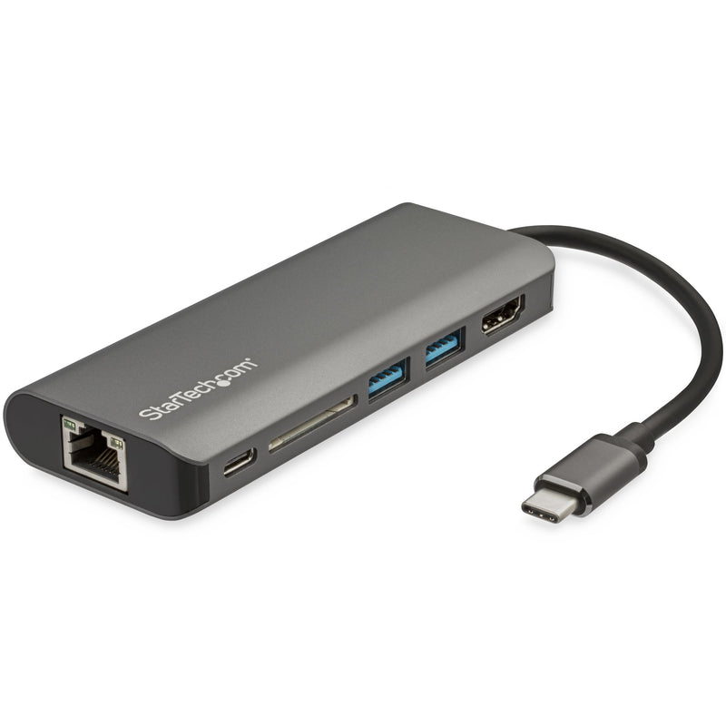 StarTech.com DKT30CSDHPD3 dockingstation Ledningsført USB 3.2 Gen 1 (3.1 Gen 1) Type-C Sort, Grå