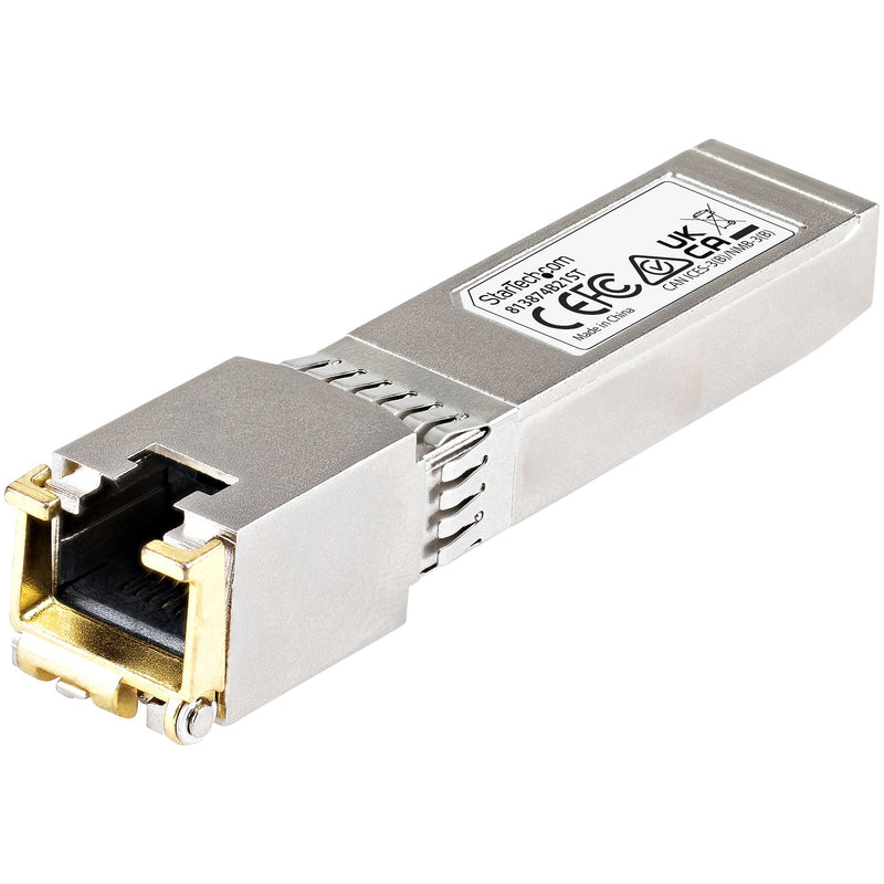StarTech.com 813874B21ST modul til netværksmodtager Kobber 10000 Mbit/s SFP+