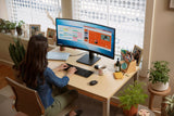 HP P34hc G4 WQHD USB-C Curved Monitor computerskærm 86,4 cm (34") 3440 x 1440 pixel Wide Quad HD LCD Sort