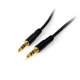 StarTech.com MU15MMS lydkabel 4,6 m 3.5mm Sort