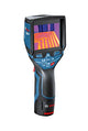 Bosch GTC 400 C Professional Noise equivalent temperature difference (NETD) Sort, Blå 2000 mAh 160 x 120 pixel Indbygget skærm