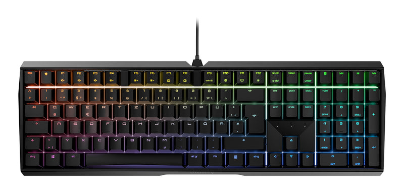 CHERRY MX 3.0S RGB tastatur Spil USB QWERTZ Tysk Sort