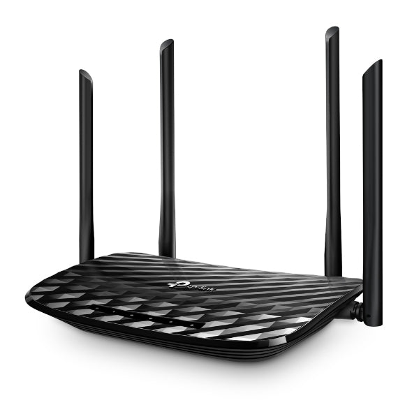 TP-Link Archer C6 trådløs router Gigabit Ethernet Dual-band (2,4 GHz / 5 GHz) Sort