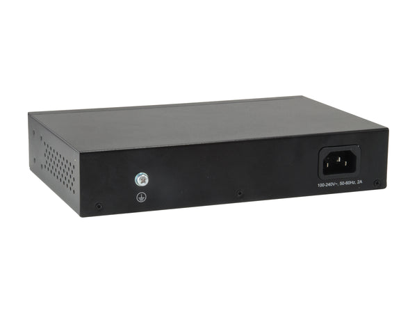 LevelOne GEP-1051 netværksswitch Administreret L2/L3/L4 Gigabit Ethernet (10/100/1000) Strøm over Ethernet (PoE) Sort