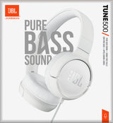 JBL Tune 500 Hovedtelefoner Ledningsført Headset Musik