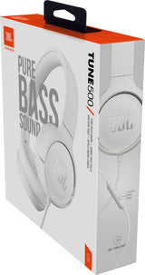 JBL Tune 500 Hovedtelefoner Ledningsført Headset Musik