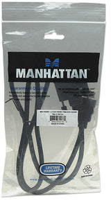 Manhattan 322782 videokabel adapter 1 m HDMI Type A (Standard) DVI-D Sort