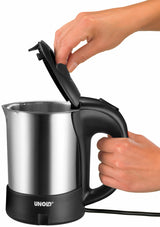 Unold 18575 elkedel 0,5 L 1000 W Sort, Rustfrit stål
