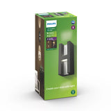 Philips myGarden 1735193P0 Udendørs vægbelysning Ikke-udskiftelig pære(r) LED 9 W F