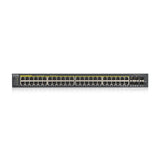 Zyxel GS1920-48HPV2 Administreret Gigabit Ethernet (10/100/1000) Strøm over Ethernet (PoE) Sort