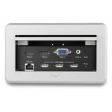 StarTech.com BOX4HDECP2 AV konferenceforbindelse 3840 x 2160 pixel Ethernet LAN Sølv