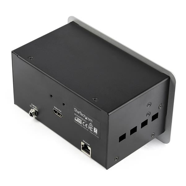 StarTech.com BOX4HDECP2 AV konferenceforbindelse 3840 x 2160 pixel Ethernet LAN Sølv