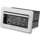 StarTech.com BOX4HDECP2 AV konferenceforbindelse 3840 x 2160 pixel Ethernet LAN Sølv