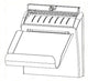 Zebra P1058930-189 Printer-/scanner-reservedel og -tilbehør Fræsemaskine 1 stk