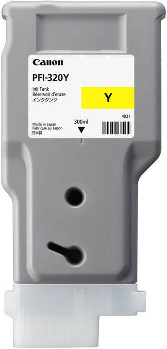 Canon PFI-320Y blækpatron 1 stk Original Gul