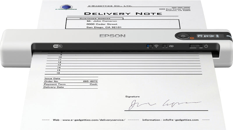 Epson WorkForce DS-80W Håndholdt scanner 600 x 600 dpi A4 Hvid