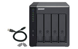 QNAP TR-004 drevkabinet HDD/SSD kabinet Sort 2.5/3.5"