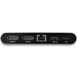 StarTech.com DK30C2DAGPD dockingstation Ledningsført USB 3.2 Gen 1 (3.1 Gen 1) Type-C Sort