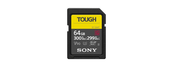 Sony SF-G64T/T1 hukommelseskort 64 GB SDXC UHS-II Klasse 10
