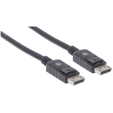 Manhattan 307116 DisplayPort kabel 2 m Sort