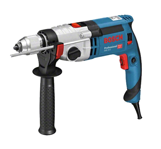 Bosch GSB 24-2 Professional 3000 rpm Sort, Blå, Grå
