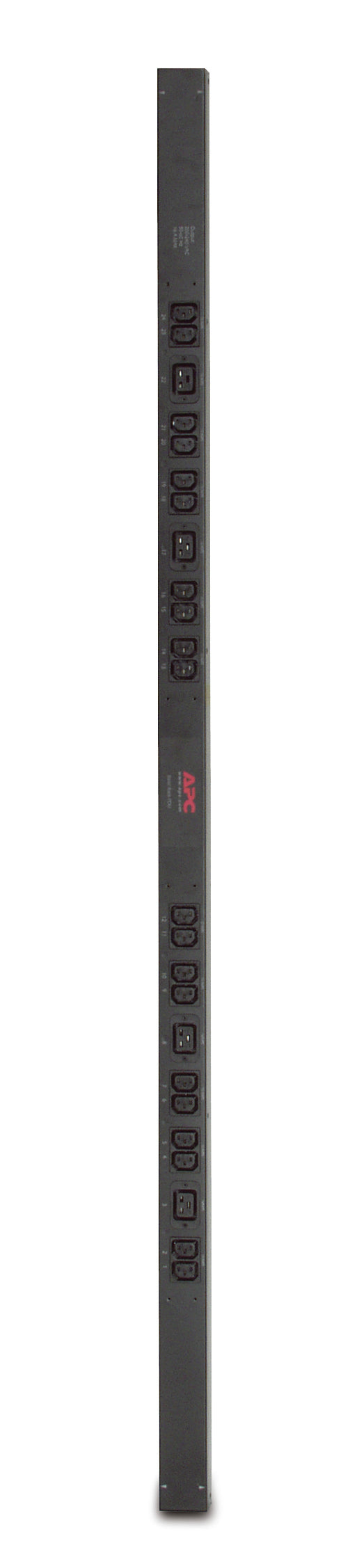 APC Basic Rack PDU strømforsyningsenhed (PDU) 24 AC stikkontakt(er) 0U Sort