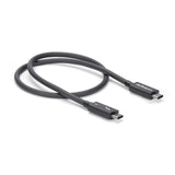 StarTech.com TBLT34MM50CM Thunderbolt kabel 0,5 m 40 Gbit/sek. Sort