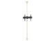 Multibrackets 5686 skærmbeslag til skiltning 165,1 cm (65") Sort, Hvid