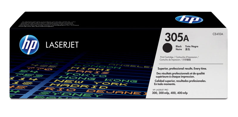 HP 305A Black Original LaserJet Toner Cartridge tonerpatron 1 stk