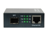 LevelOne GVT-2012 netværksomformer til medie 1000 Mbit/s Sort