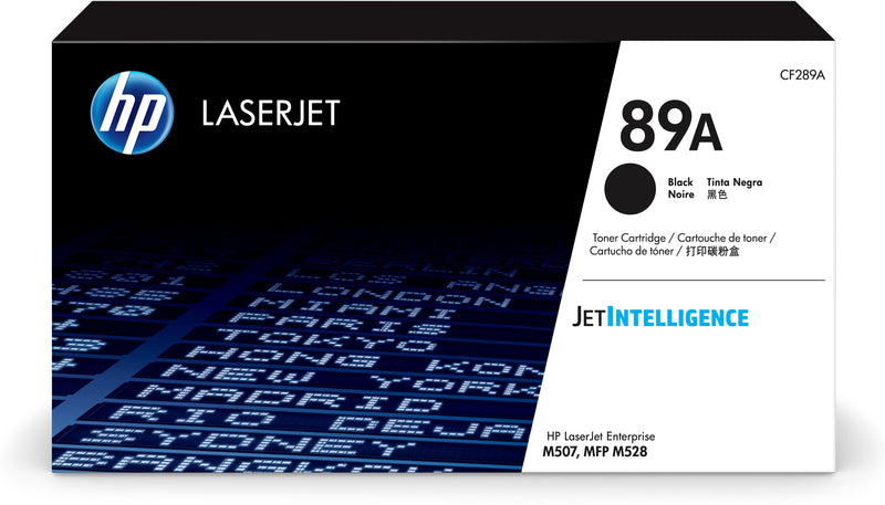 HP 89A Black Original LaserJet Toner Cartridge tonerpatron 1 stk