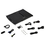 StarTech.com RKCOND17HD rack-konsol 43,9 cm (17.3") 1920 x 1080 pixel Stål Sort 1U