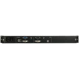 StarTech.com RKCOND17HD rack-konsol 43,9 cm (17.3") 1920 x 1080 pixel Stål Sort 1U