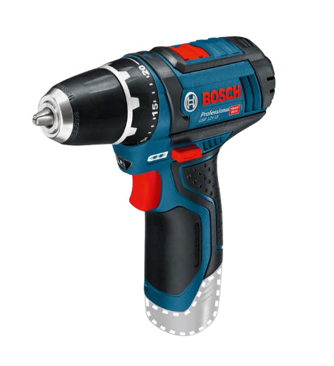 Bosch GSR 12V-15 Professional 1300 rpm 600 g Sort, Blå