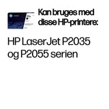 HP 05A Black Original LaserJet Toner Cartridge tonerpatron 1 stk