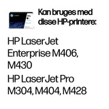 HP 59X High Yield Black Original LaserJet Toner Cartridge tonerpatron 1 stk