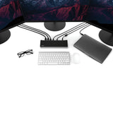 StarTech.com DK30CH2DEPUE dockingstation Ledningsført USB 3.2 Gen 1 (3.1 Gen 1) Type-C Sort, Sølv